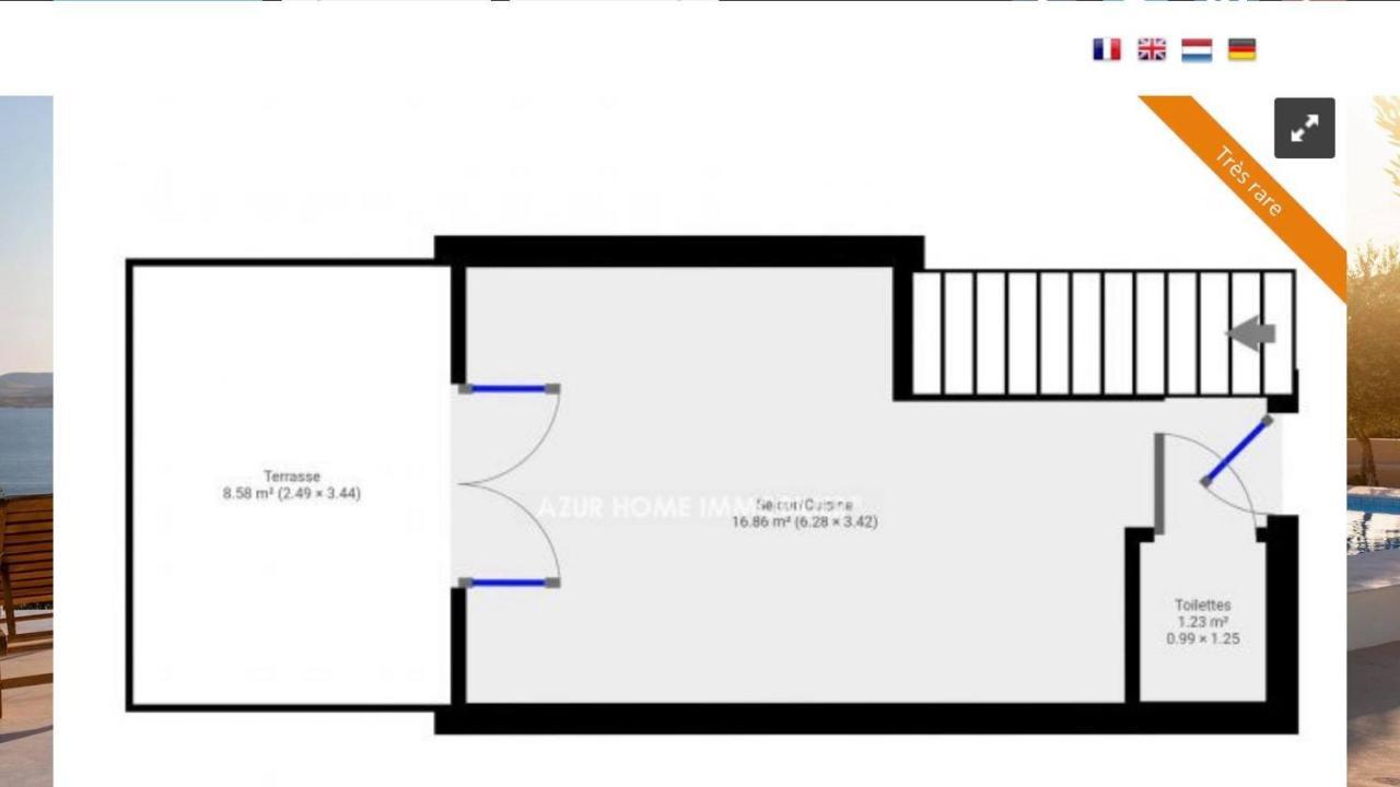 Duplex T3 Boulouris Pieds Dans L Eau Apartment Saint-Raphael  Bagian luar foto