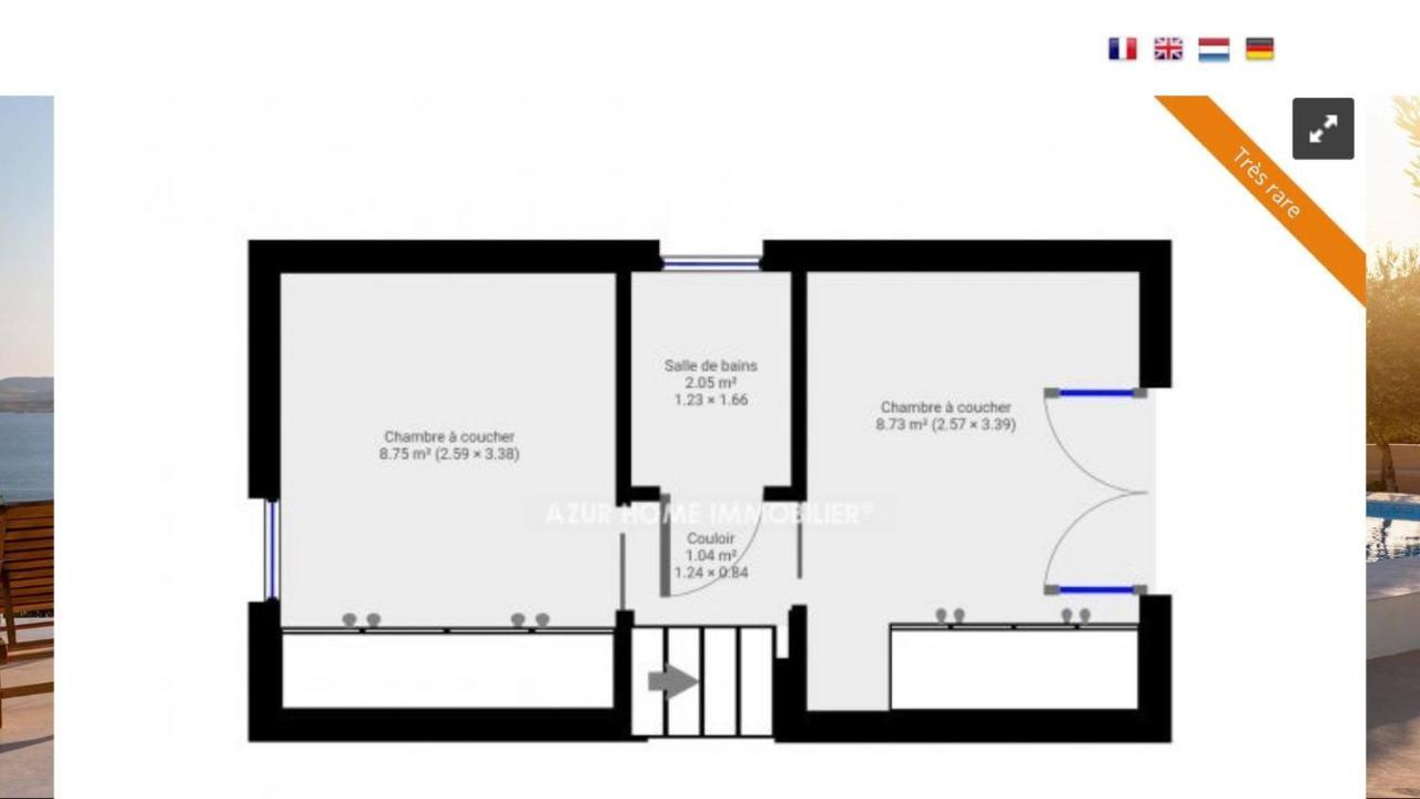 Duplex T3 Boulouris Pieds Dans L Eau Apartment Saint-Raphael  Bagian luar foto